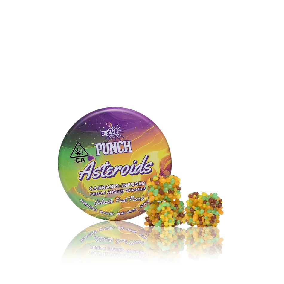 Punch Asteroids Infused Gummies