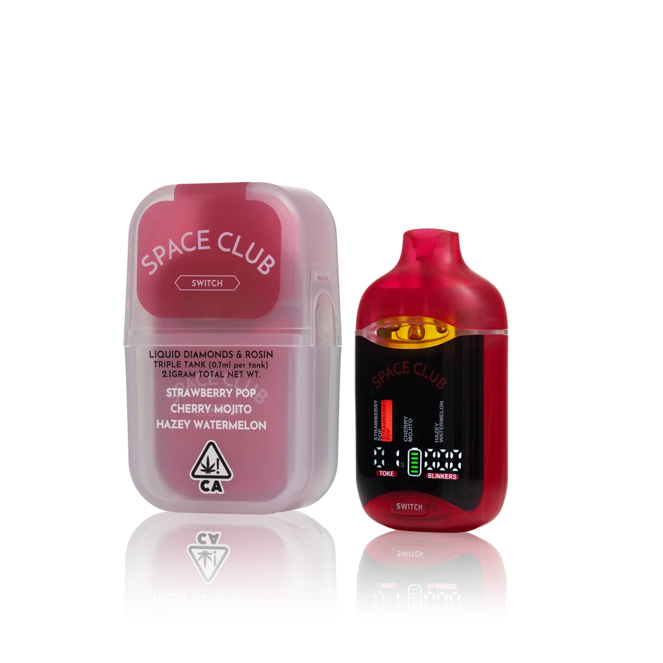 Liquid Diamonds + Rosin Triple Tank